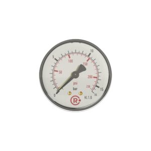 Standardmano, Kunststoff, G 1/4 hinten, 0 - 4,0 bar/58 psi, Ø 40