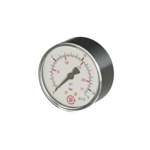 Standardmano, Kunststoff, G 1/4 hinten, 0 - 4,0 bar/58 psi, Ø 40