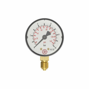 Standardmano, Kunststoff, G 1/8 unten, 0 - 2,5 bar/36 psi, Ø 40