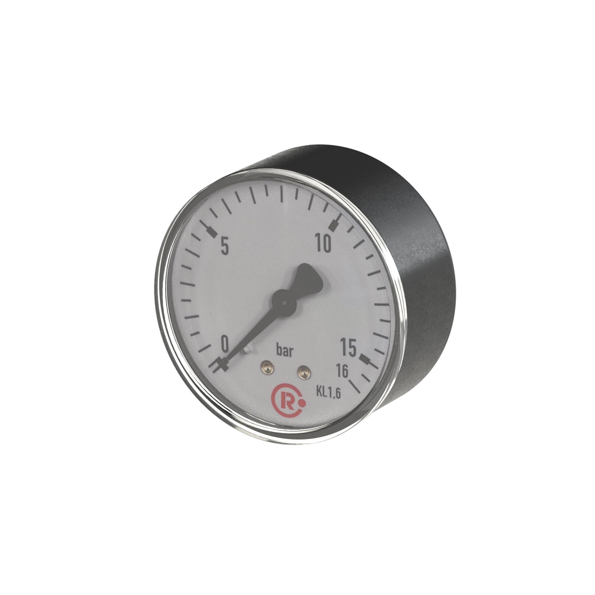 Standardmano, KS-G., G 1/8 hinten zentrisch, -1 / 0,0 bar, Ø 40