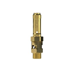 Sicherheitsventil, Messing, G 1/2, Ansprechdruck 0,2 bar