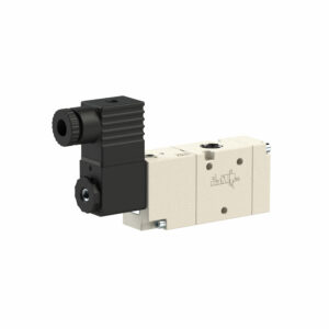 3/2-Wegeventil, elektropneumat., monostabil, G 1/8, NO, 24 V DC