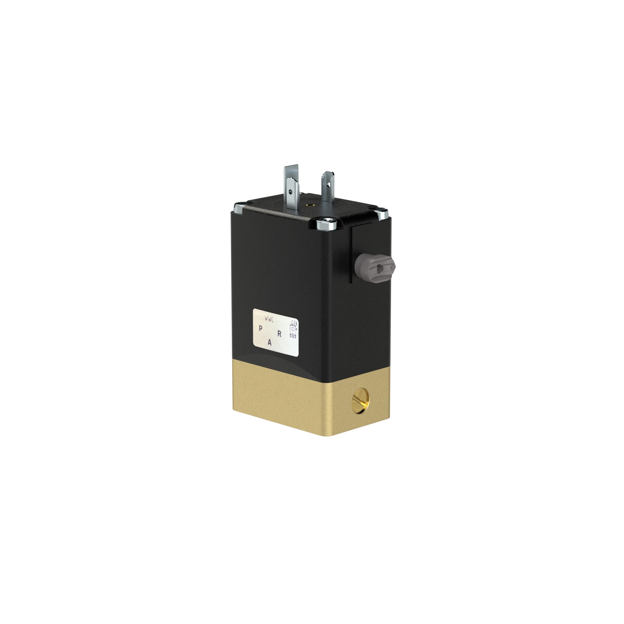 3/2-Wege-Pilotventil, MS, FB-2,0, 24VDC, mediengetr. MV, "N.BV."