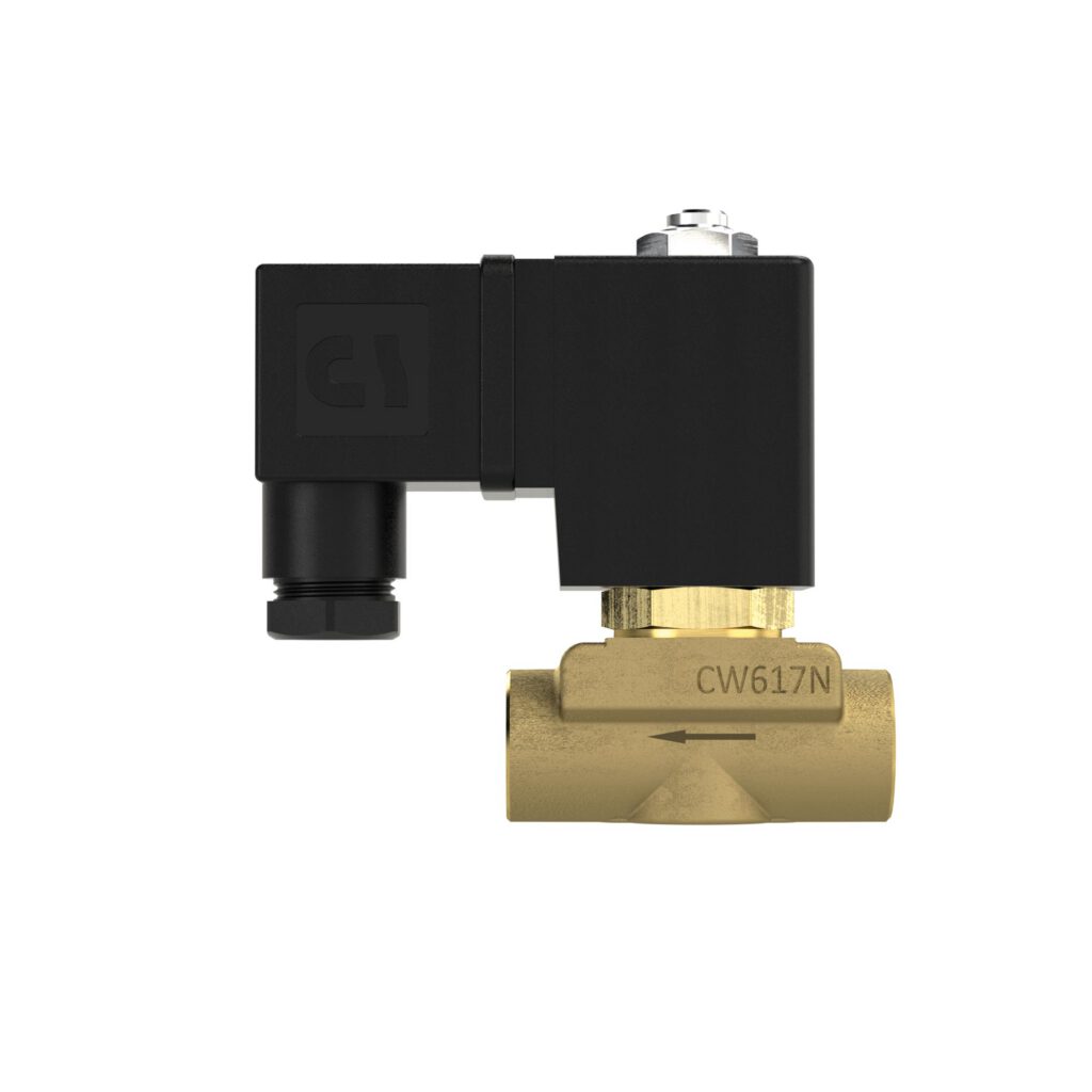 2/2 MV, NO, MS, G 1/4, DN 2,5, PN 0-10, FPM, direktg. 230V AC