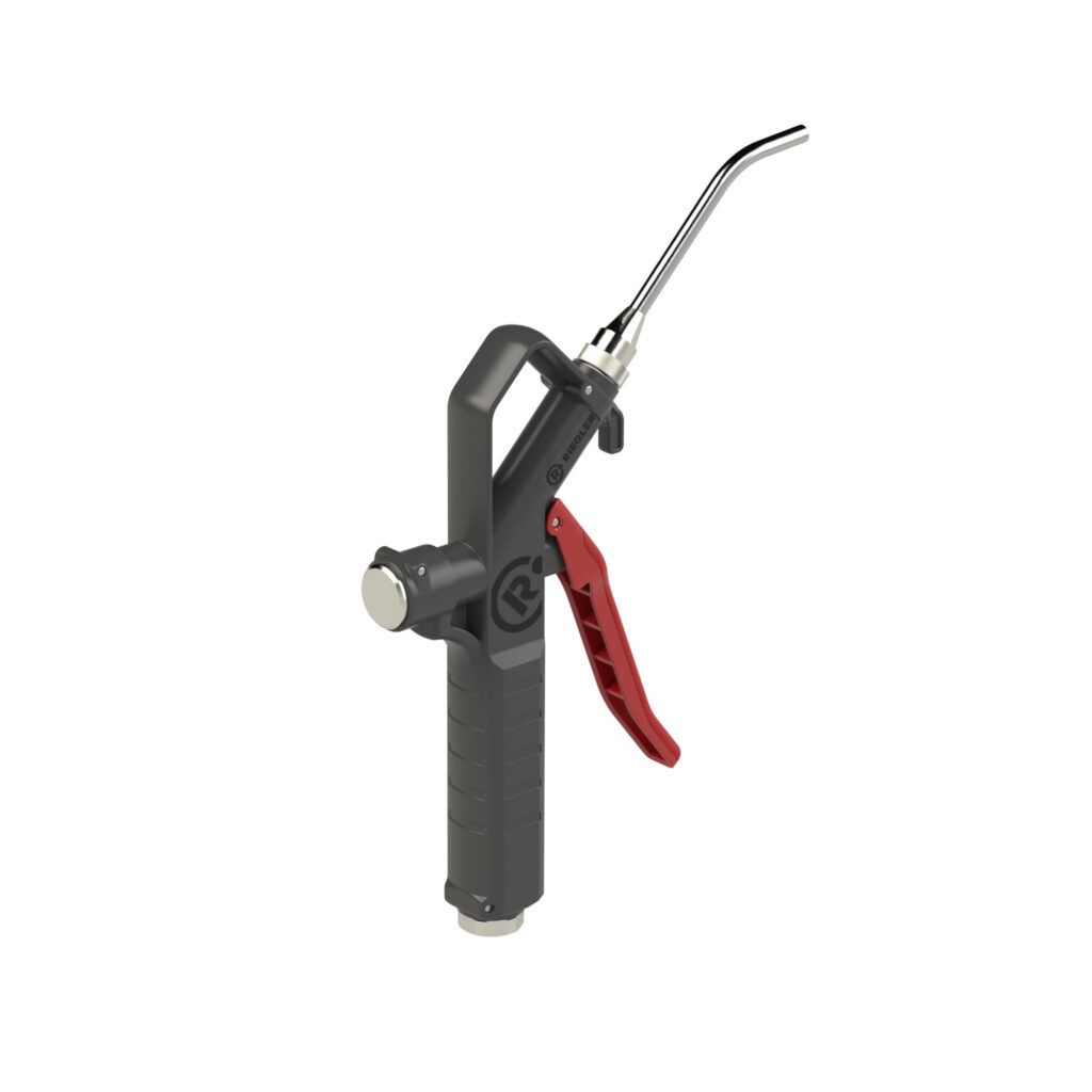 Blaspistole, Kunstst., Stabd., u. anschließb., G 1/4 IG