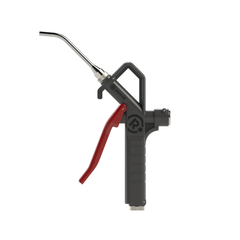 Blaspistole, Kunstst., Stabd., u. anschließb., G 1/4 IG
