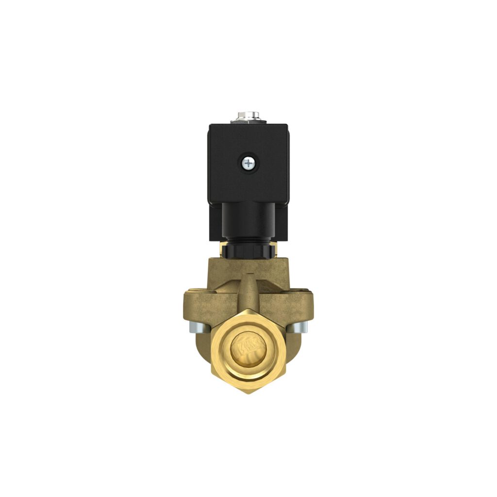 2/2 MV, NC, MS, G 3/8, DN13, PN 0,5-16, FPM, vorgest., 230V AC