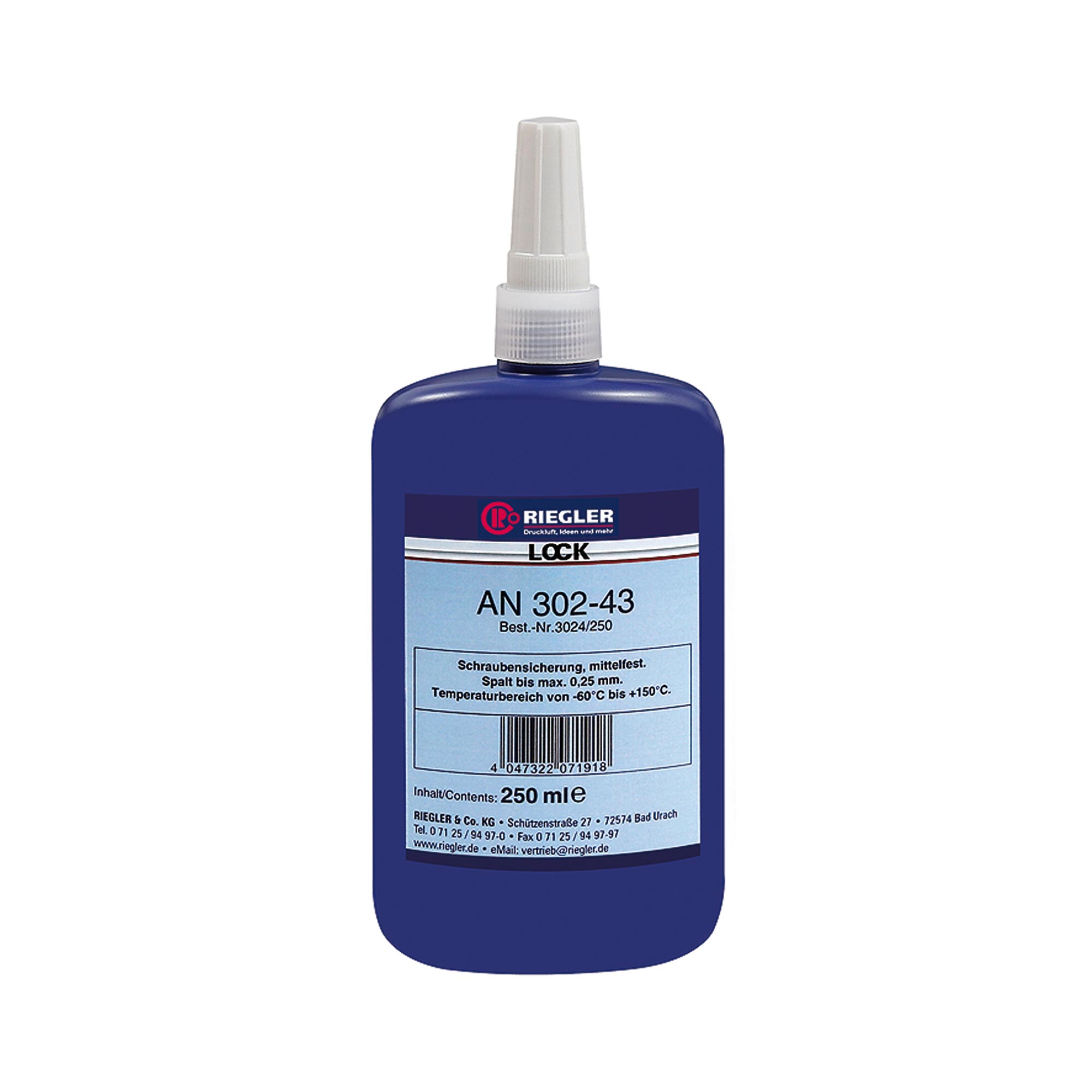Lock AN 302-43, anaerober Klebstoff, mittelfest, 10 ml