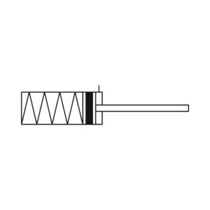 Kompaktzyl., einfachwirkend, IG, ausgef., Ø12, Hub5, M5, ISO21287