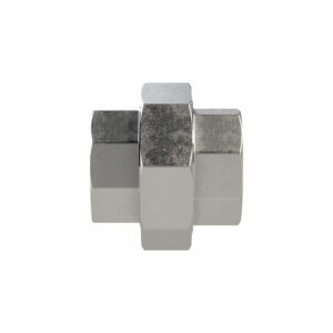 lös. Doppelgew.nippel, kon. dicht., Rp 1/4, IG, SW 30, ES 1.4408