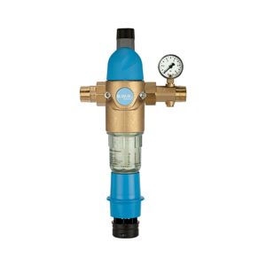 Rückspülfilter mit Druckregler, DVGW-geprüft, R 3/4