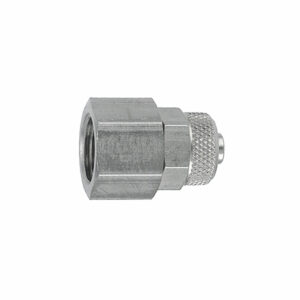 Gerade Aufschraubverschraubung, G 1/4 i., Schlauch 6/4, ES 1.4571