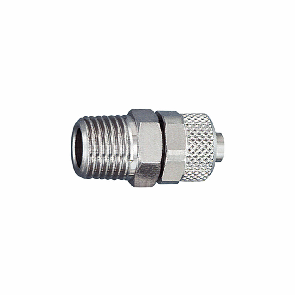 Gerade Einschraubverschraubung, R 1/8 a., für Schlauch 4/2