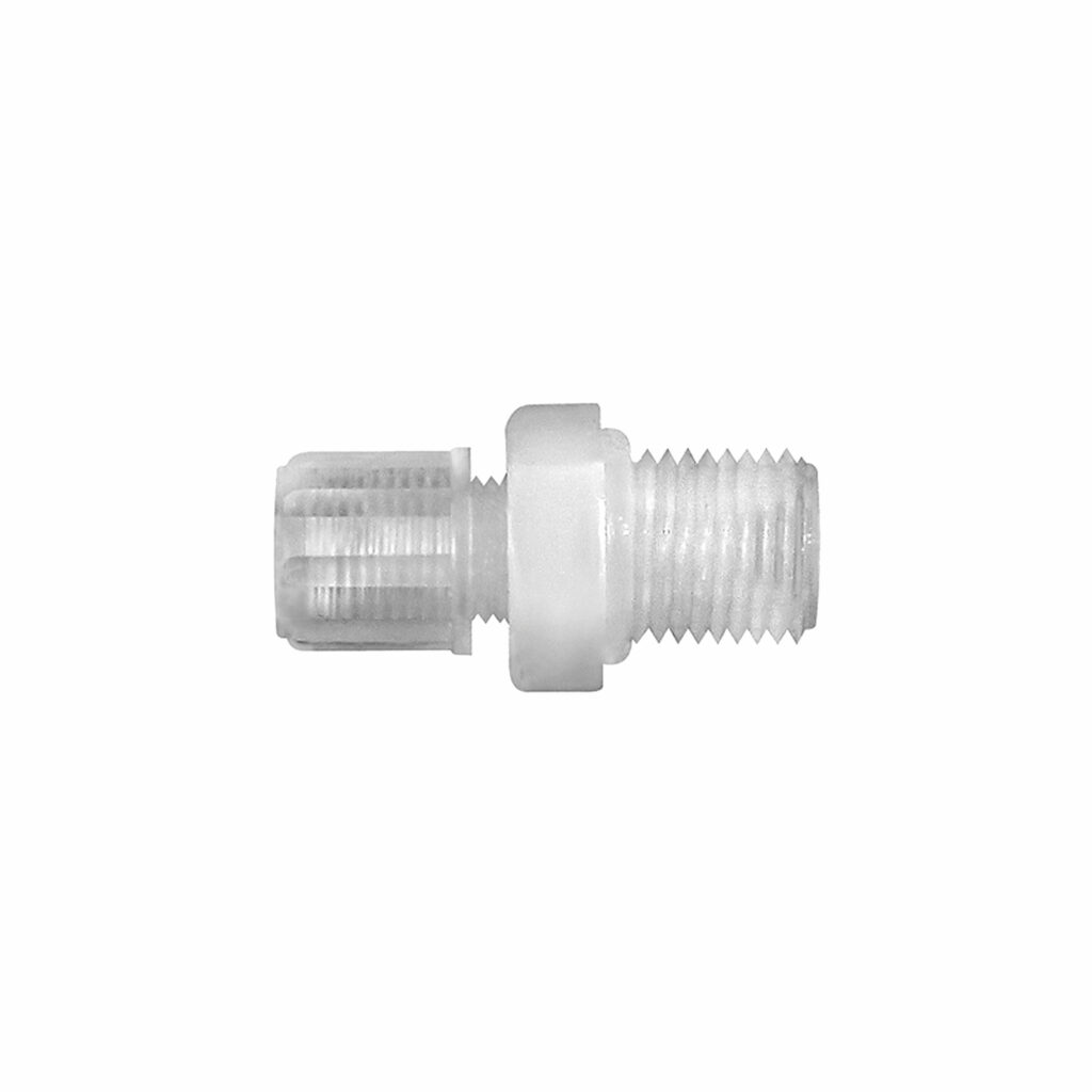 Gerade Einschraubverschraubung G 1/8 a., für Schlauch 4/6 mm, PFA