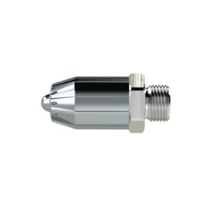 Lärmarme Runddüse, M12x1,25, Zink, Aluminium, Düsen-Außen-ø 17 mm