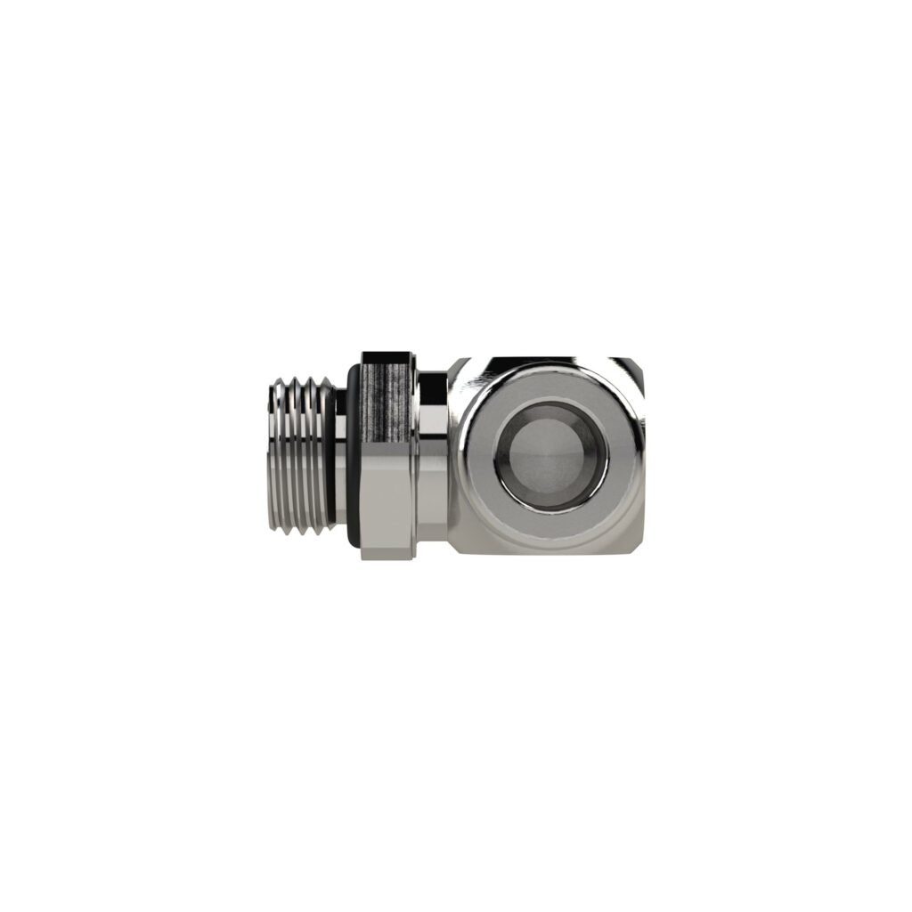 L-Steckverschraubung »NonPlusUltra«, drehbar, M5, Ø 4 mm, VPE 10