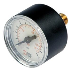Manometer Metal Work, G 1/8 hinten, 0-12 bar, Ø40