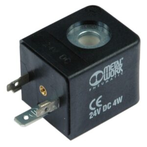 Magnetspule, 30 mm x Ø 8 mm, 24 V DC, 4 W