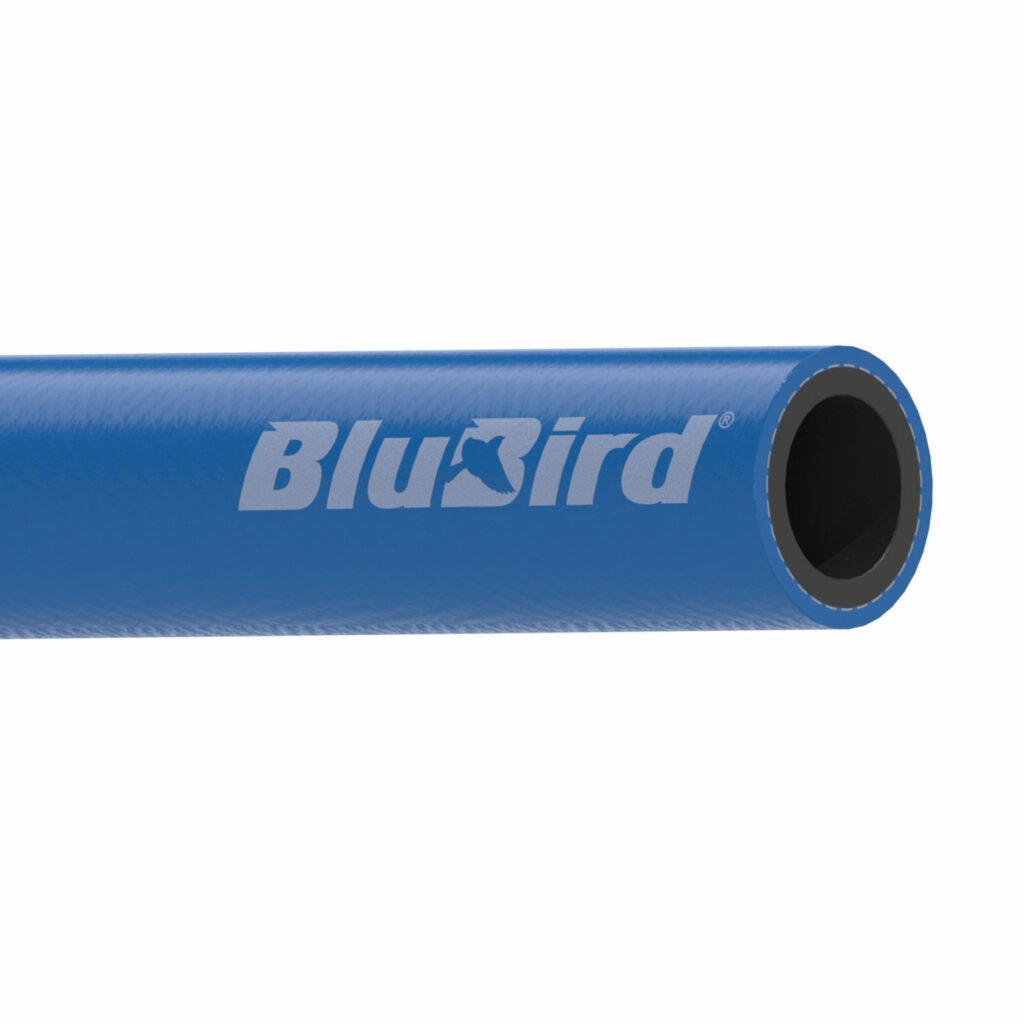 Vollgummi-Werkstattschl. »BluBird«, Ø12x6, max. 20 bar, 50 m