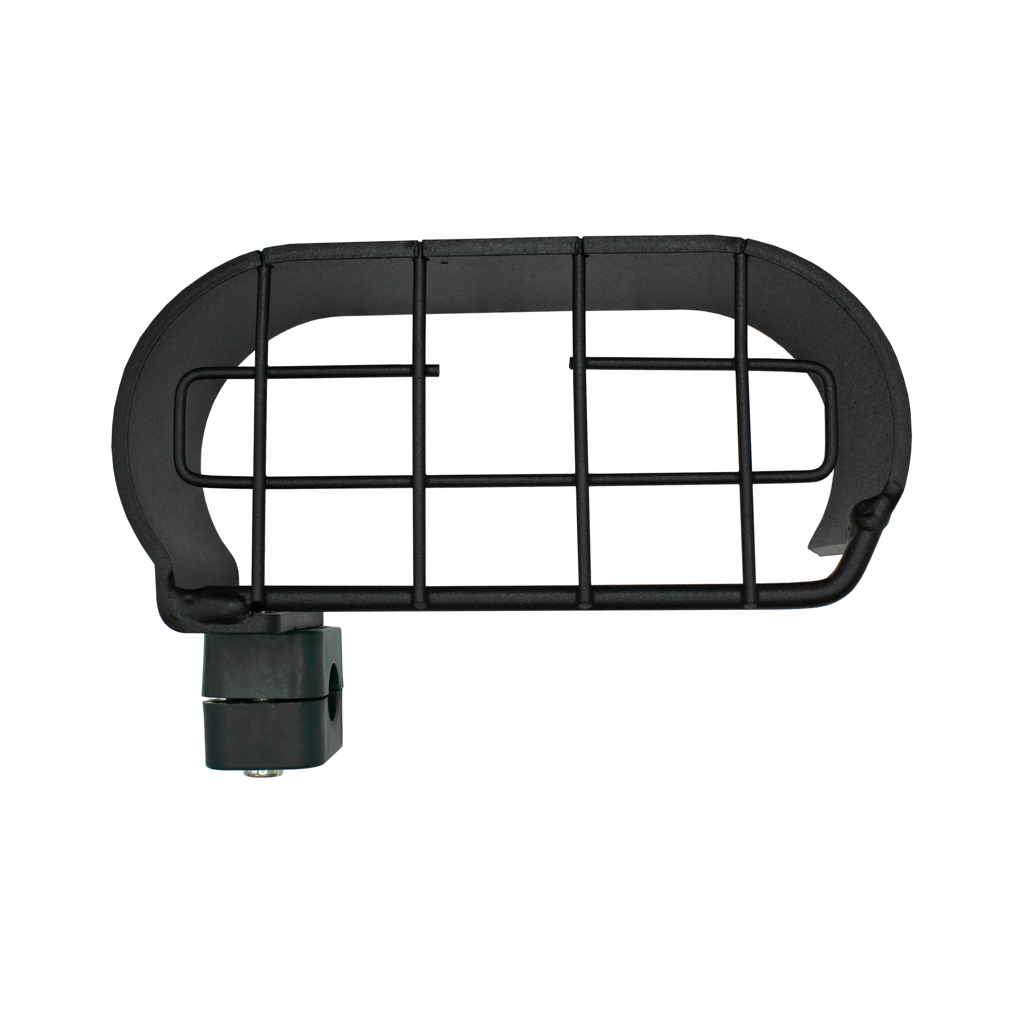 Schutzbügel für Flaschendruckminderer, Stahl schwarz lackiert