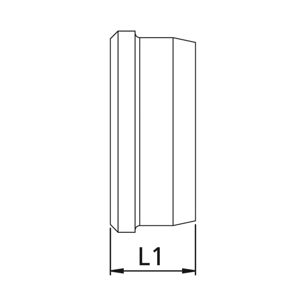 Schneidring, Rohr-Außen-Ø 4 mm, PN max. 100 bar, Stahl verzinkt