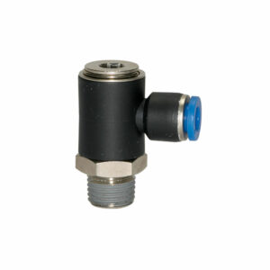 L-Steckverschraubung »Blaue Serie«, drehbar, R 1/8 a., L=22,5mm