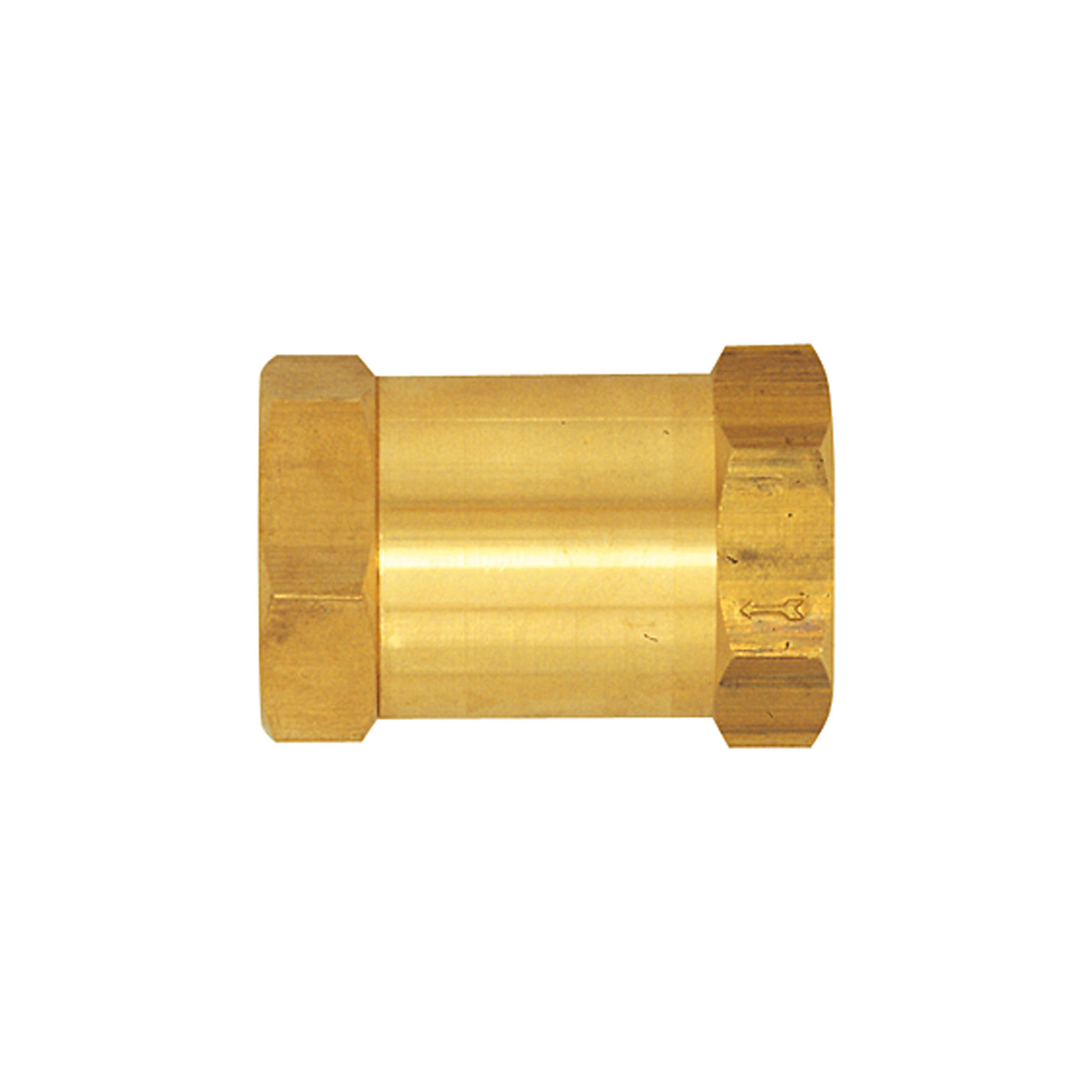 Rückschlagventil, Durchgangsform, MS, G 1/4 IG, 0,2 - 0,4 bar