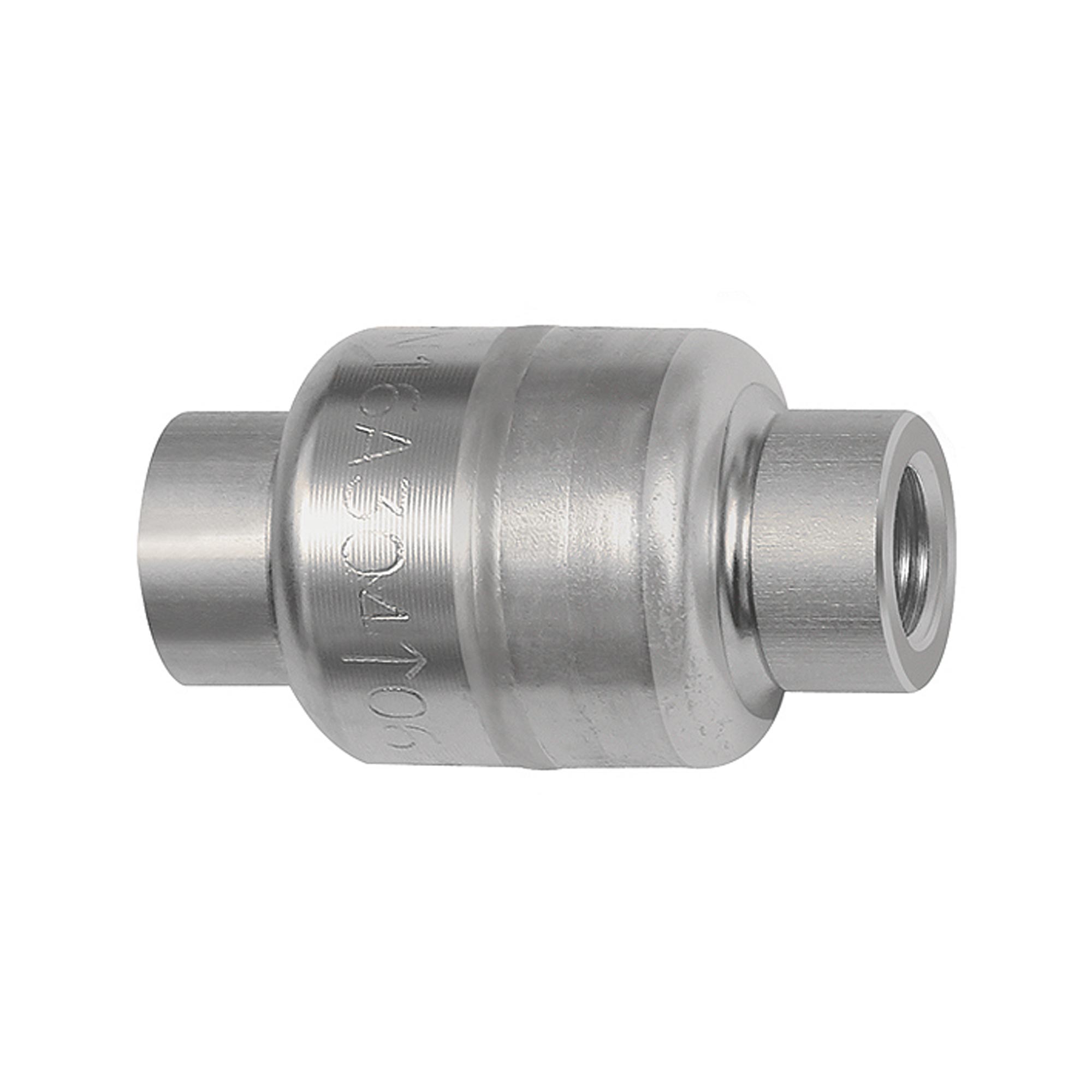 Rückschlagventil, leichte Bauweise, ES 1.4301, G 1/4, 0,03 bar