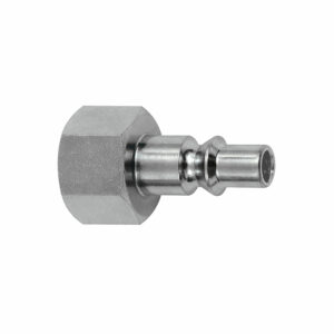 Nippel für Kuppl. NW 5,5, ARO 210, Stahl gehärtet/verz., G 1/8 IG