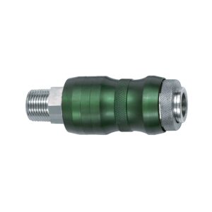 Sicherheitskupplung NW7,8, Bi-Tec, MS vern., R 1/4 AG, 2050 l/min