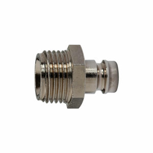 Temperier-Einstecknippel DN 9 mit Außengewinde, M14x1,5, SW 15