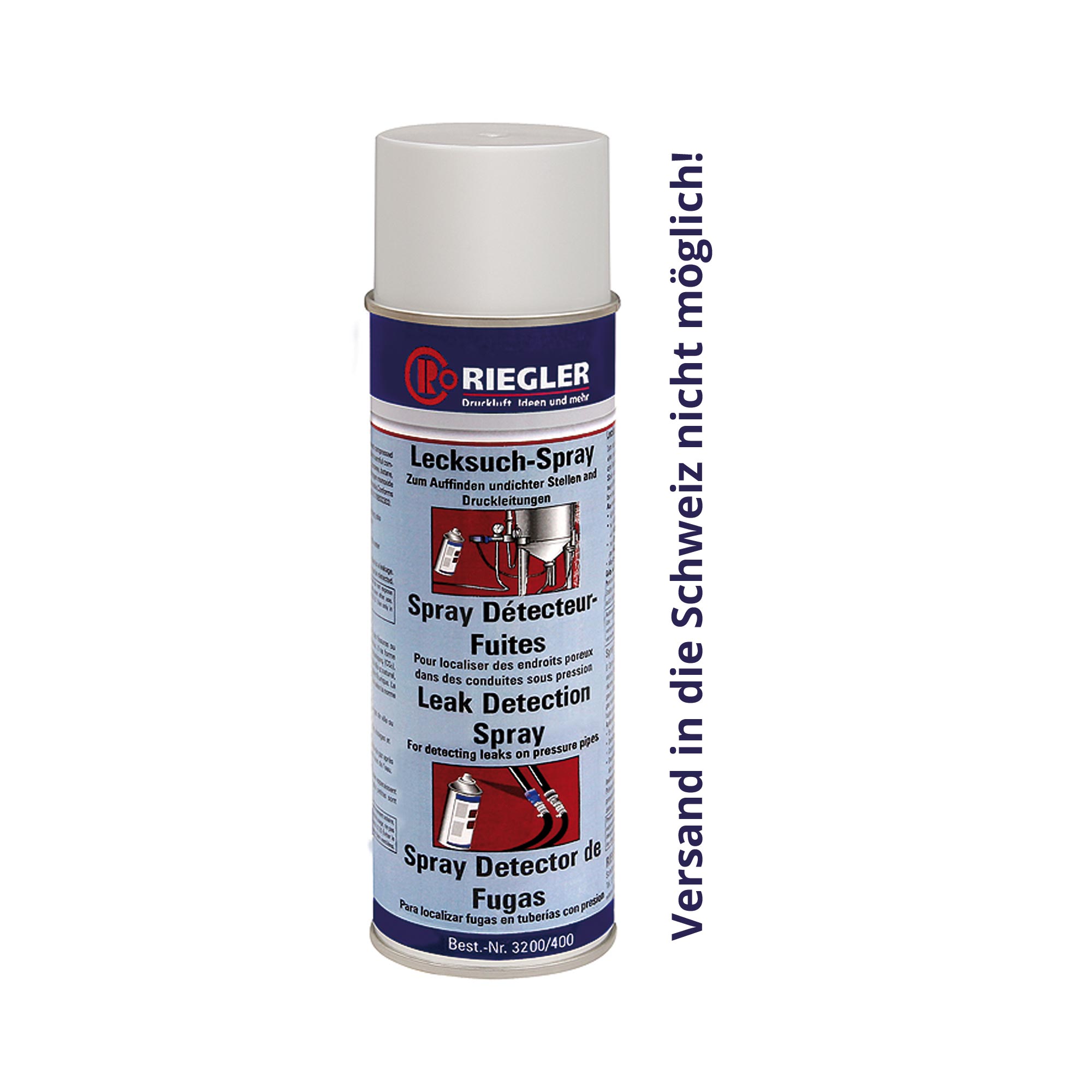 Lecksuch-Spray, DVGW-Zulassung, 400 ml