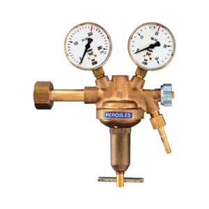 Flaschendruckregler, 300 bar, Brenngas, Arbeitsdruck 0 - 10 bar