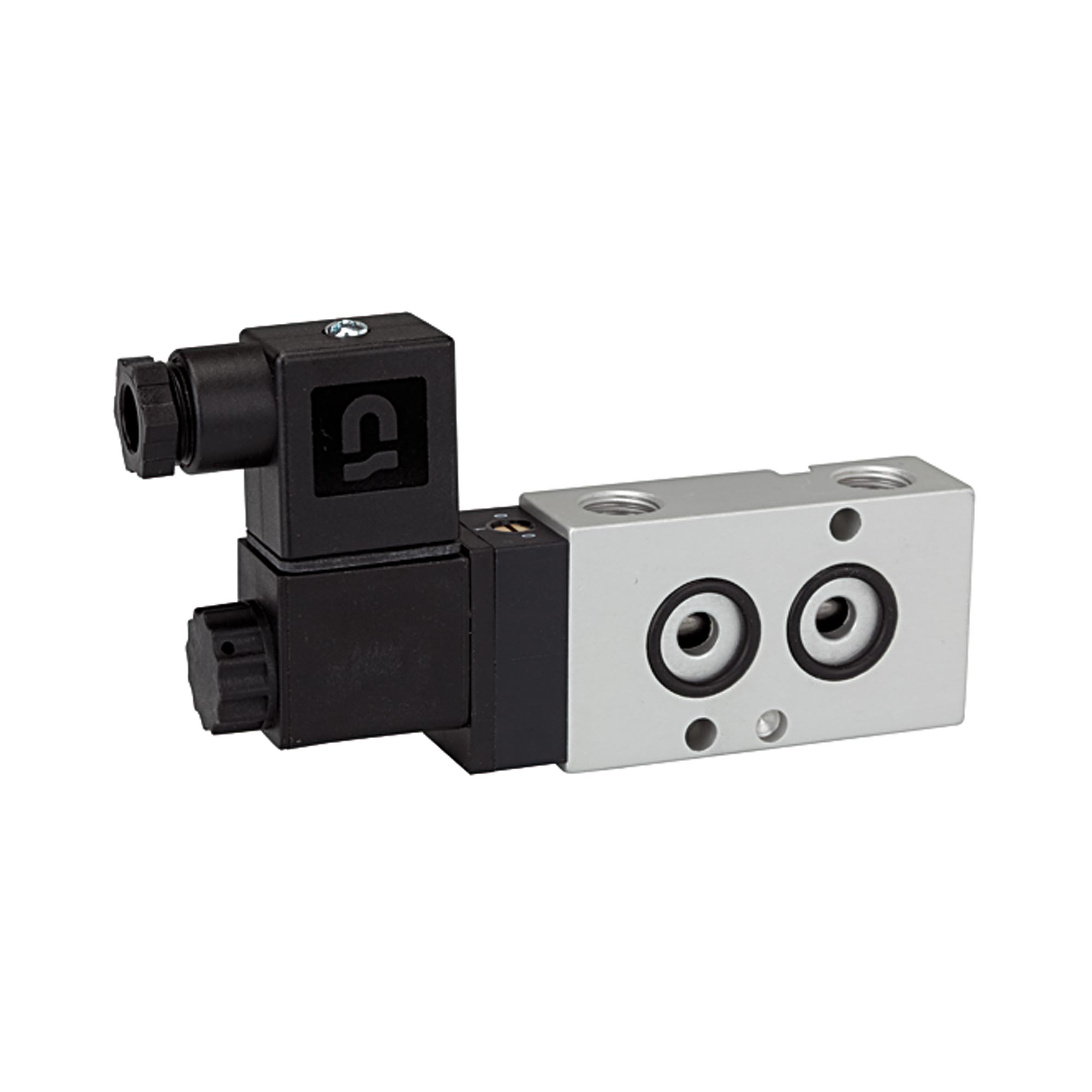 3/2-Wegeventil, NAMUR, mono, NC, Alu eloxiert, G 1/4, 230 V, 50Hz