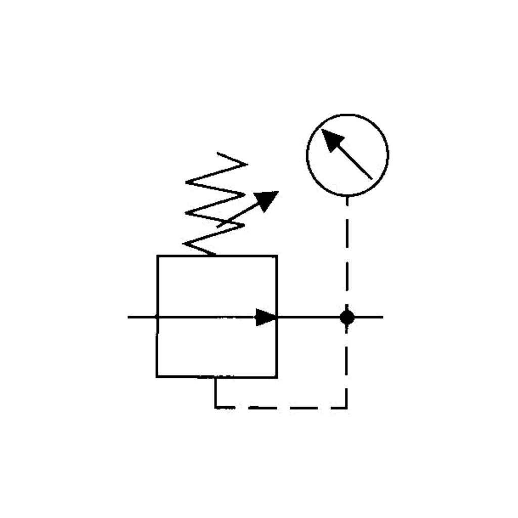 Edelstahl-Druckregler 1.4571, flüssige Medien, G 1/4, 0,1 - 2 bar