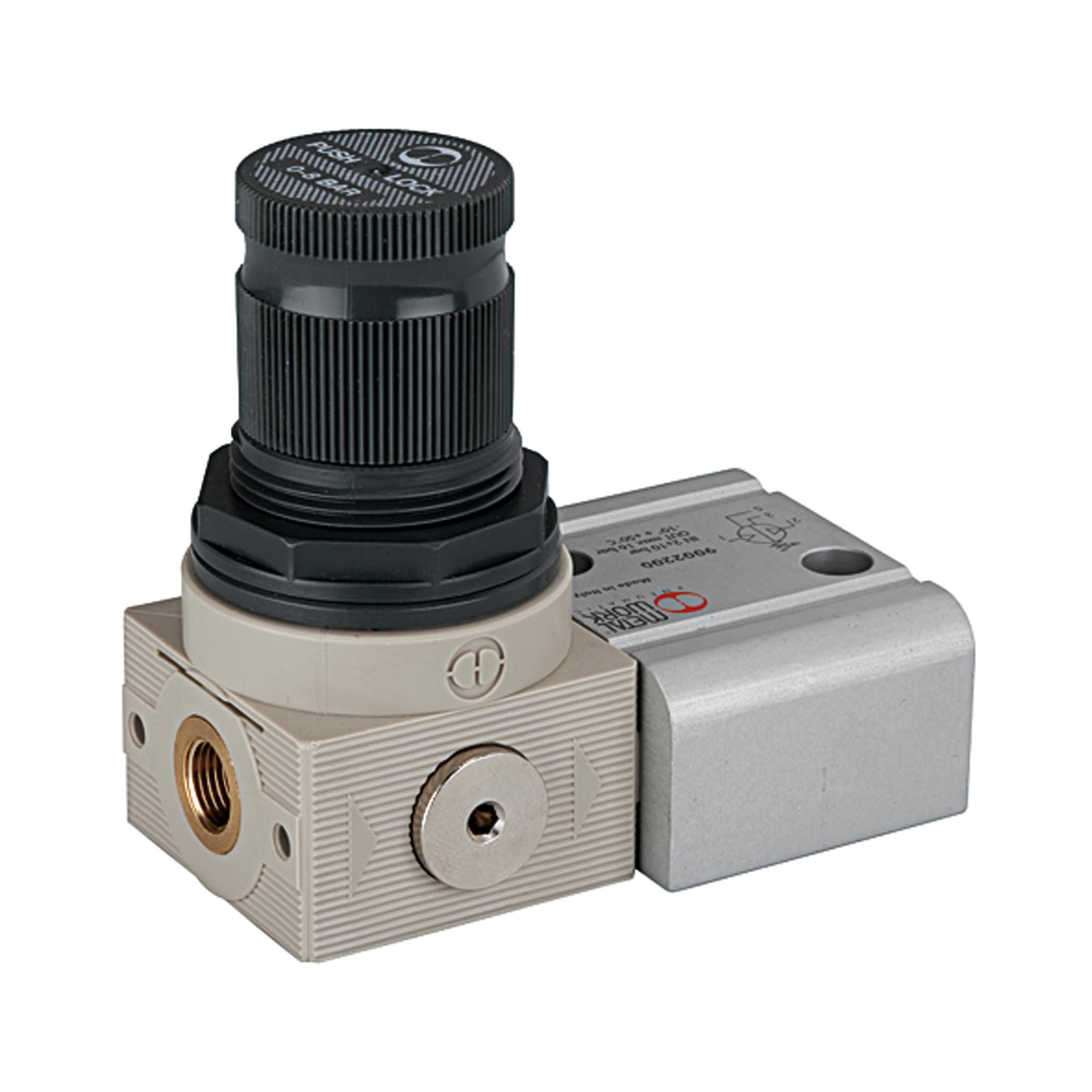 Reglereinheit (Regler+Adapter+Befestigungsteile) für Booster G1/8