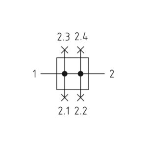 Verteiler »FUTURA«, BG 2, G 3/8, mit Druckschalter 0,5 - 10 bar
