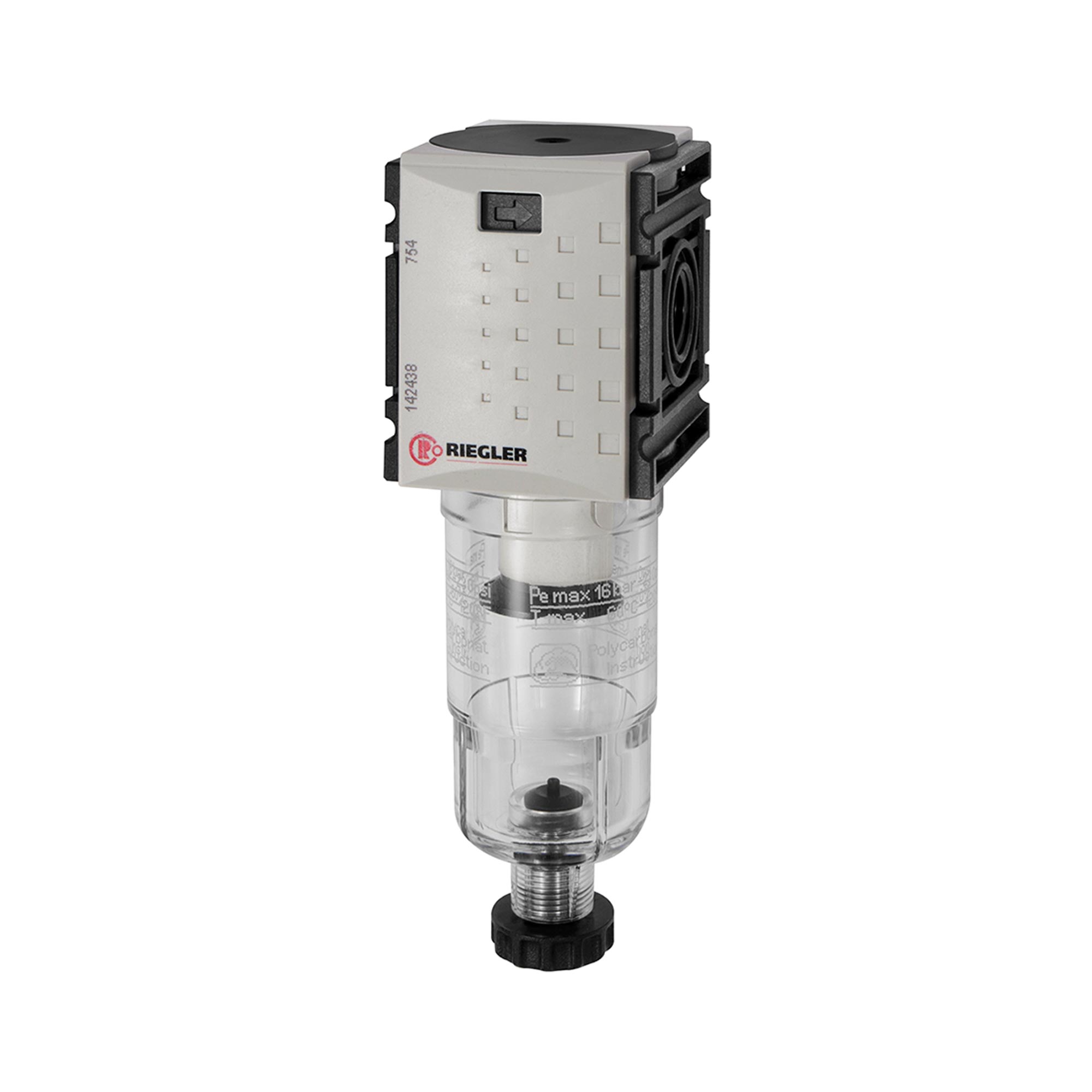 Filter »FUTURA-mini« mit PC-Behälter, 5 µm, BG 0, G 1/4, HA