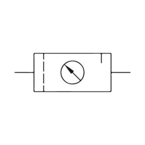 Wartungseinheit 2-tlg. »FUTURA«, PC, BG 1, G 1/4, 0,1 - 1 bar, HA