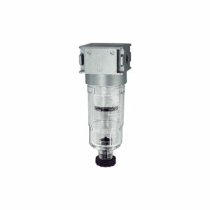 Vorfilter »multifix-mini«, mit PC-Behälter, 0,3 µm, BG 0, G 1/8