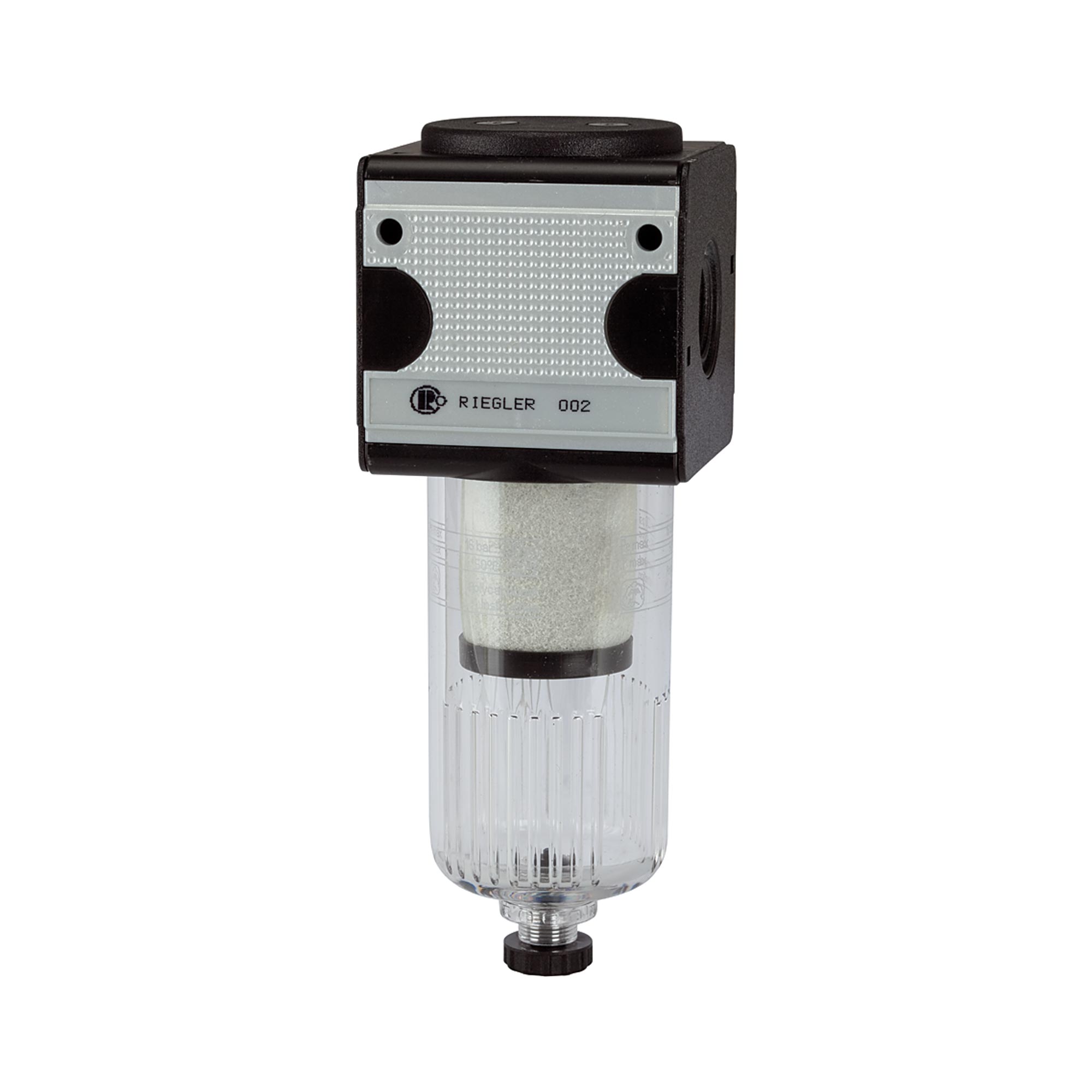 Vorfilter »multifix«, Polycarbonatbehälter, 0,3 µm, BG 1, G 1/4