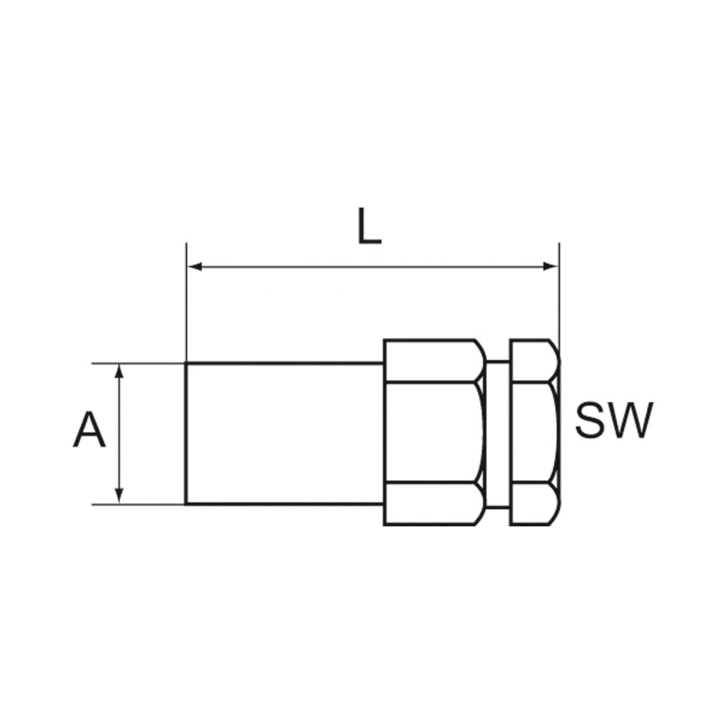 Filter »inline«, 36 µm, G 1/8 IG/IG, SW 17
