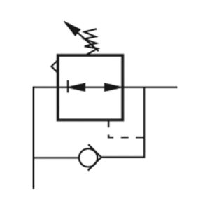 Kleinstdruckregler, Gewindeanschluss G 1/8, Schl. G1/8 IG