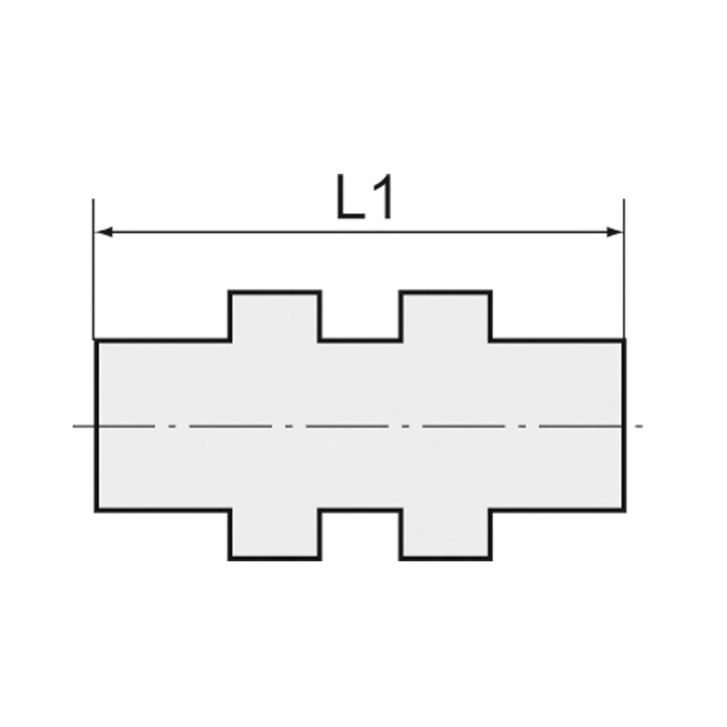 Gerade Schott-Steckverbindung »click-clock« M8x0,75, Schl.-A.Ø 3
