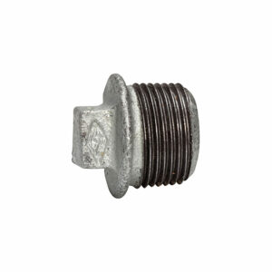 Stopfen 290, AG, R 1/4, schwarzer Temperguss feuerverz.