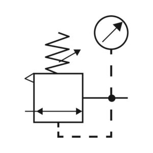 Edelstahl-Druckregler, 1.4404, rücksteuerbar, G 1/4, 0,5 - 8 bar