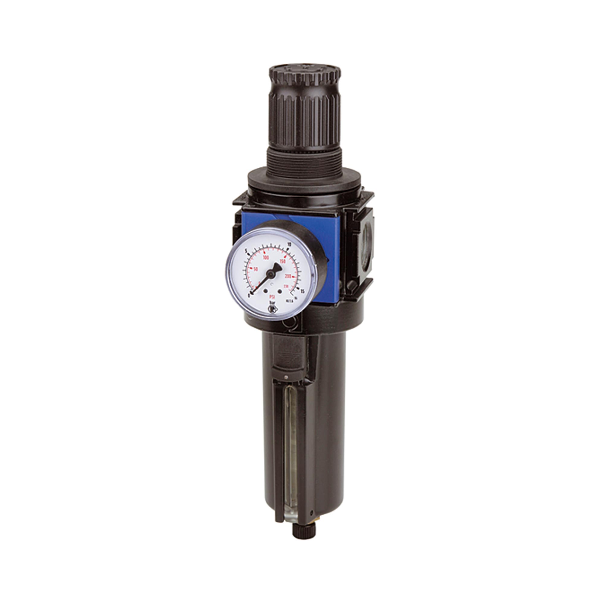 Filterregler »variobloc«, Metallbehälter, Sichtrohr, BG 1, G 1/4
