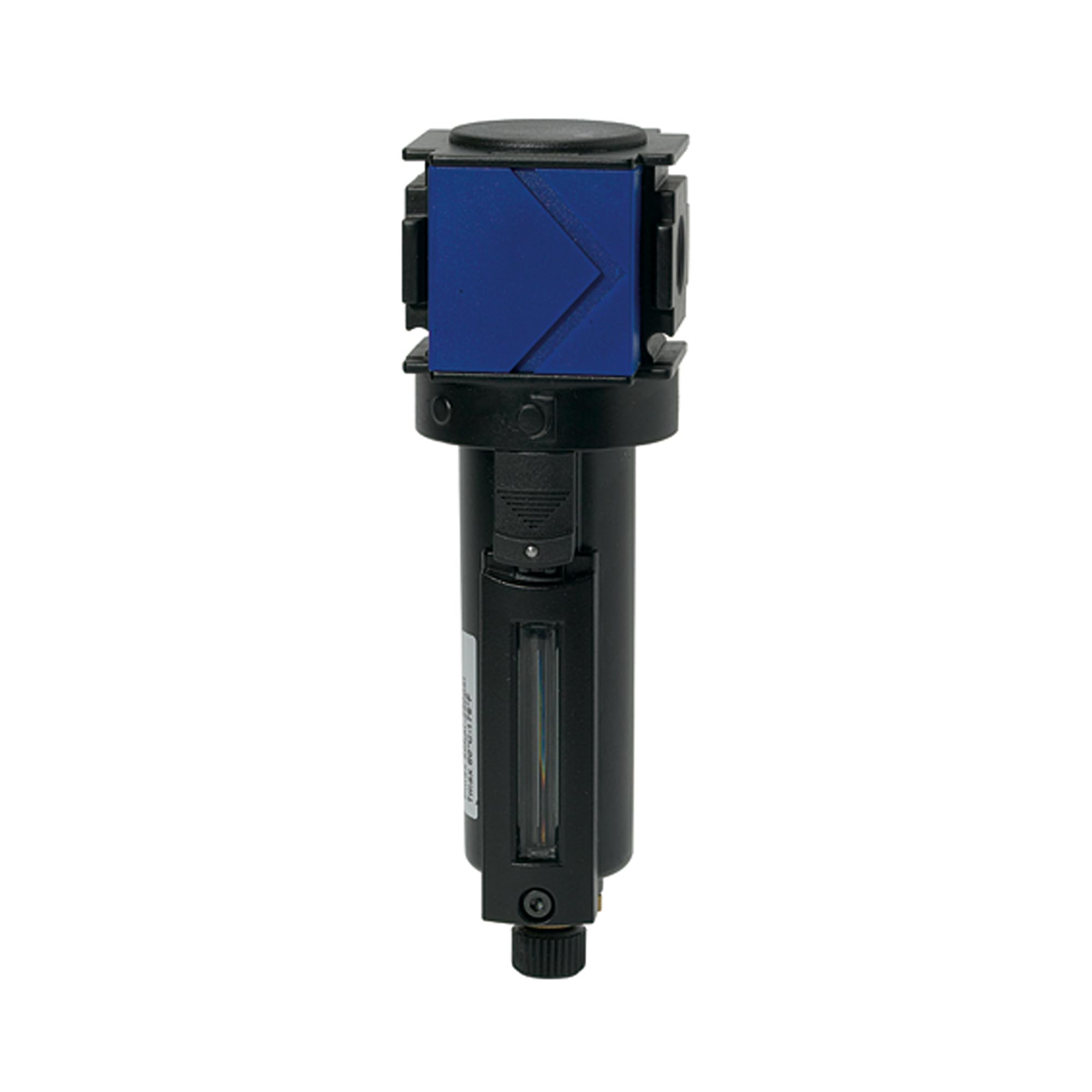 Mikrofilter »variobloc«, Metallbehälter, Sichtrohr, BG 1, G 1/4