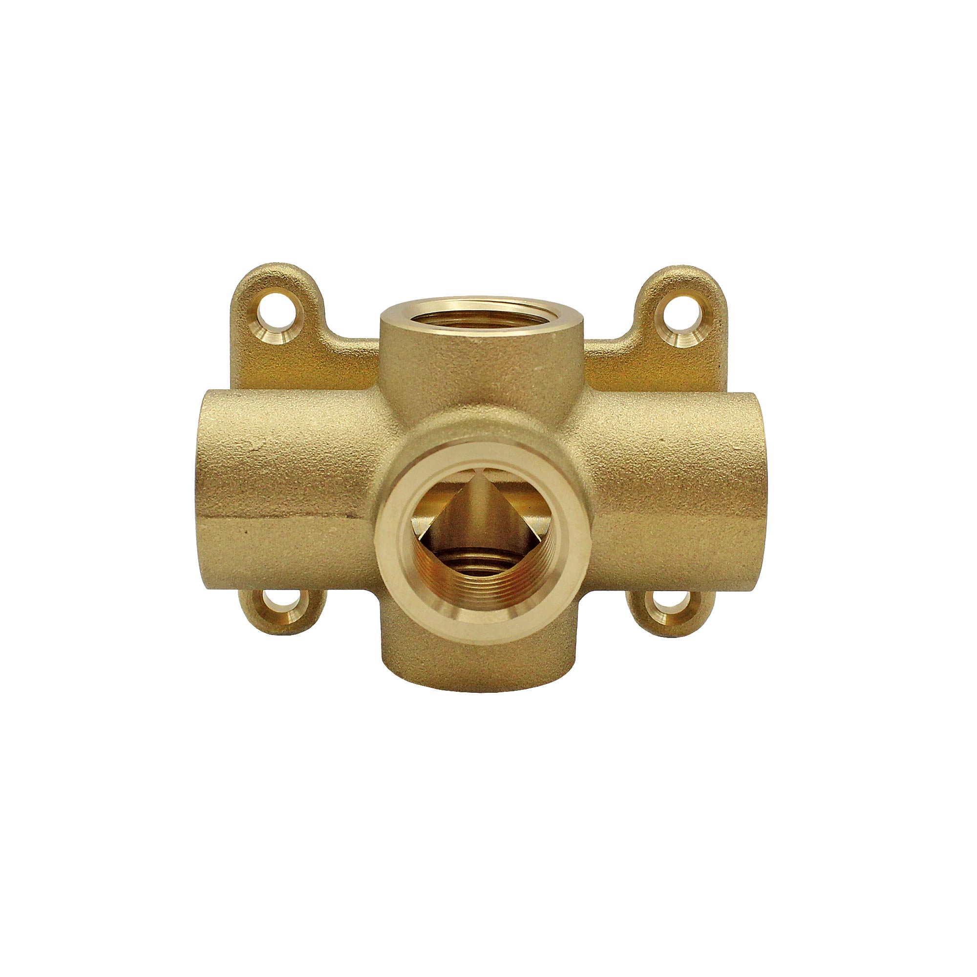 Verteiler zur Wandbefestigung, 5 Anschlüsse G 1/2